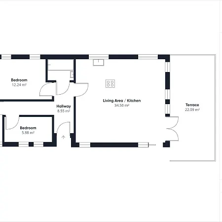 Feriehus Host & - Eller Beck, The In The Woods Egton